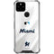 MLB Miami Marlins Home Jersey Google Pixel 5 Clear Case